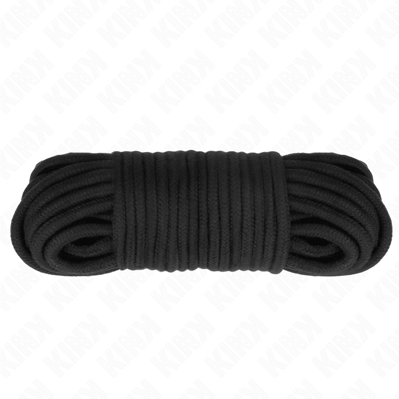Corde en coton 20 mètres noir — KINK