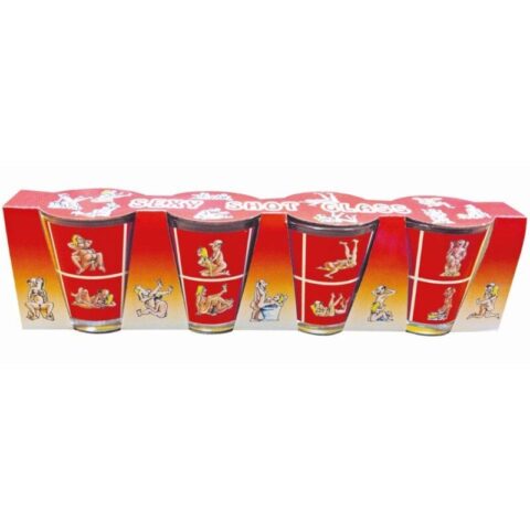 4 Couples de kamasutra en verre — DIABLO PICANTE