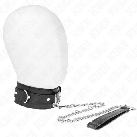 Collier avec ceinture 65 CM avec sangle noir 54 X 4,5 CM — KINK