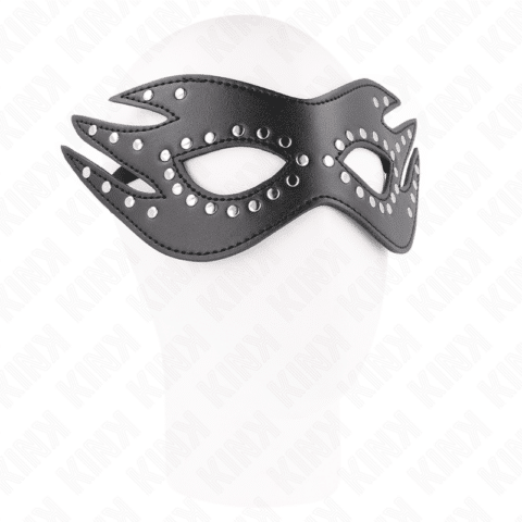 Masque en cuirette à rivets modèle 3 26 x 9,5 CM — KINK