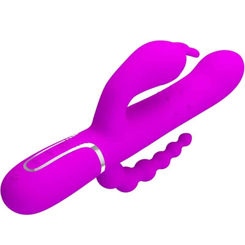 Cammy triple vibrateur multifonction 4 en 1 rose — PRETTY LOVE, vue 4