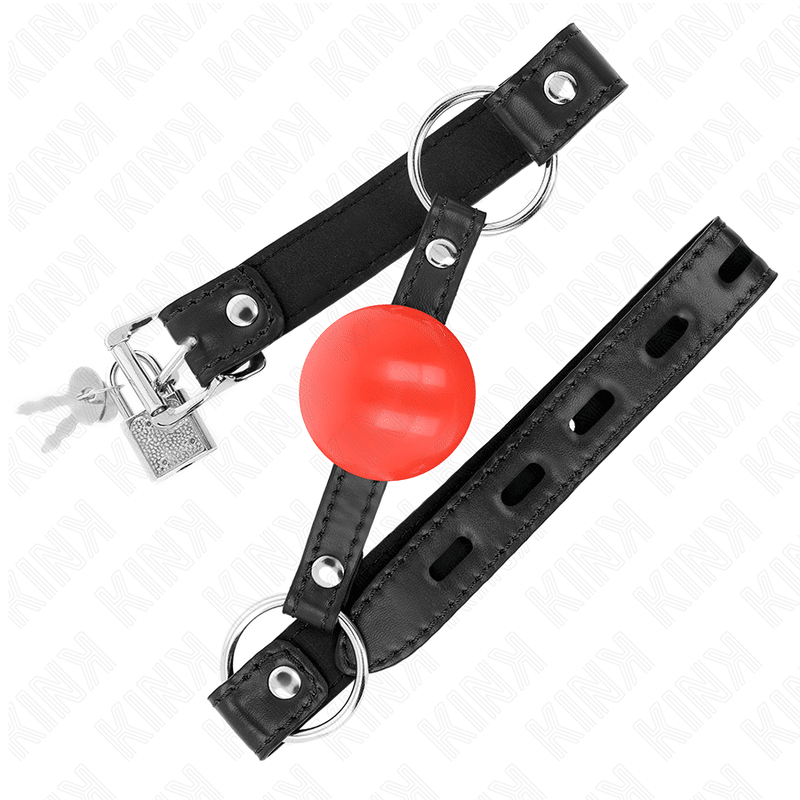 Balle TPE rouge 4 CM BAG 60 x 2 CM — KINK, vue 2