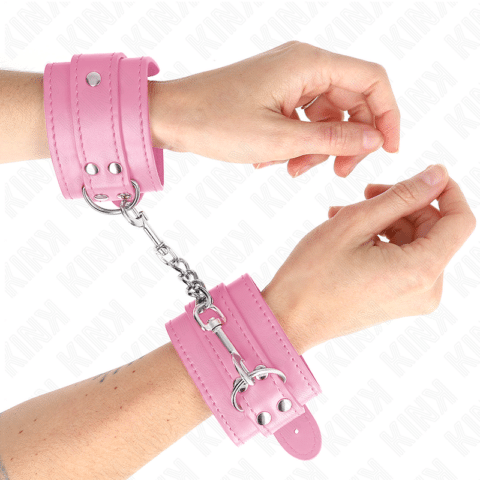 Appui-poignets simples rose réglable 20-23 CM X 5,5 CM — KINK