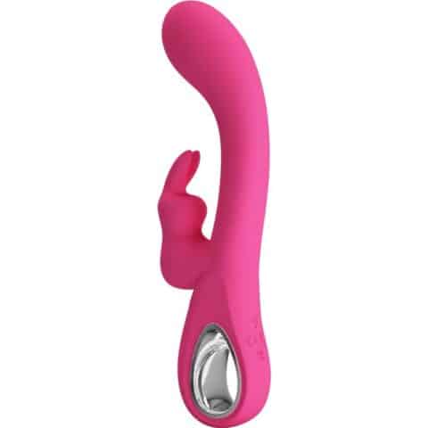 Vibrateur novak rabbit 12 vibrations rose — PRETTY LOVE