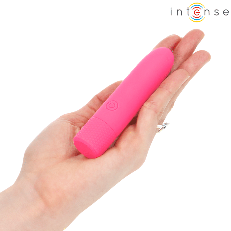 Symone bullet vibrant rechargeable USB 8 vibrations rose 10 X 2,2 CM — INTENSE, vue 6