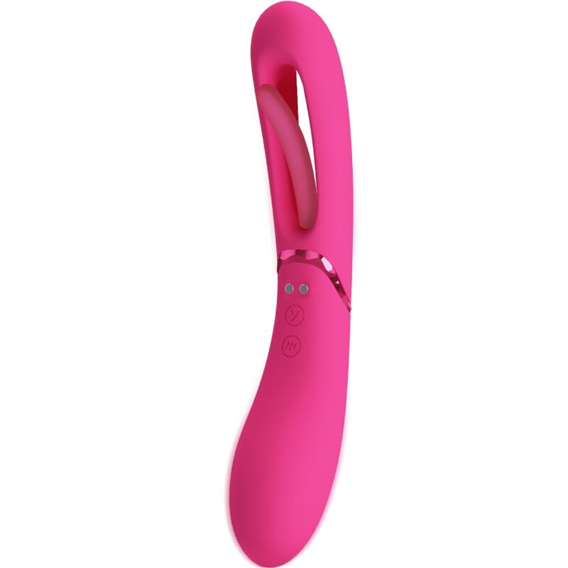 Vibrateur point G lexie 7 vibrations rose — ROMANCE, vue 3
