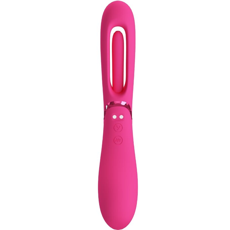 Vibrateur point G lexie 7 vibrations rose — ROMANCE, vue 2