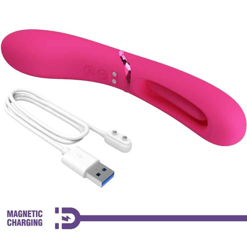 Vibrateur point G lexie 7 vibrations rose — ROMANCE, vue 9