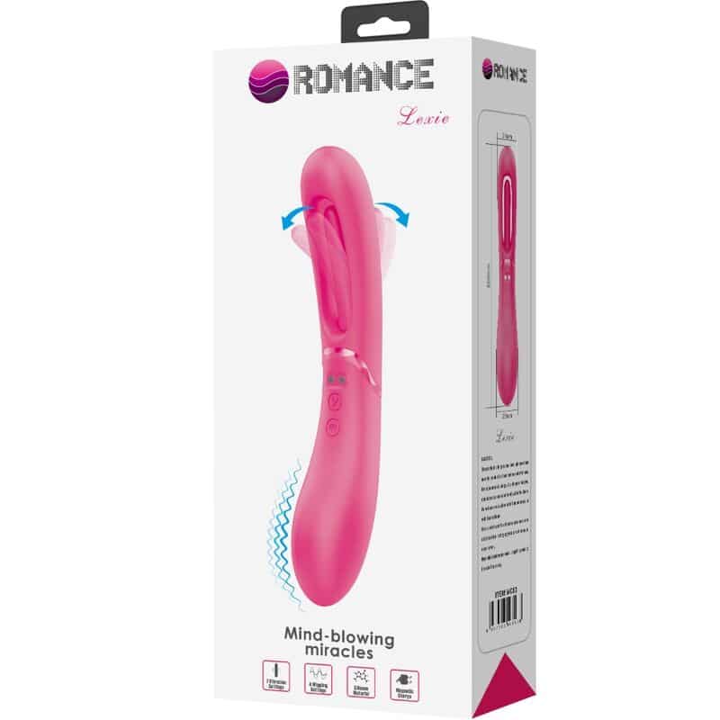 Vibrateur point G lexie 7 vibrations rose — ROMANCE, vue 10