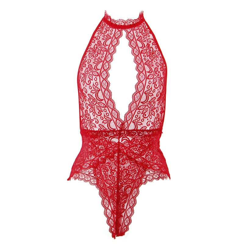 Body coupe ouverte rouge L/XL — SUBBLIME, vue 4