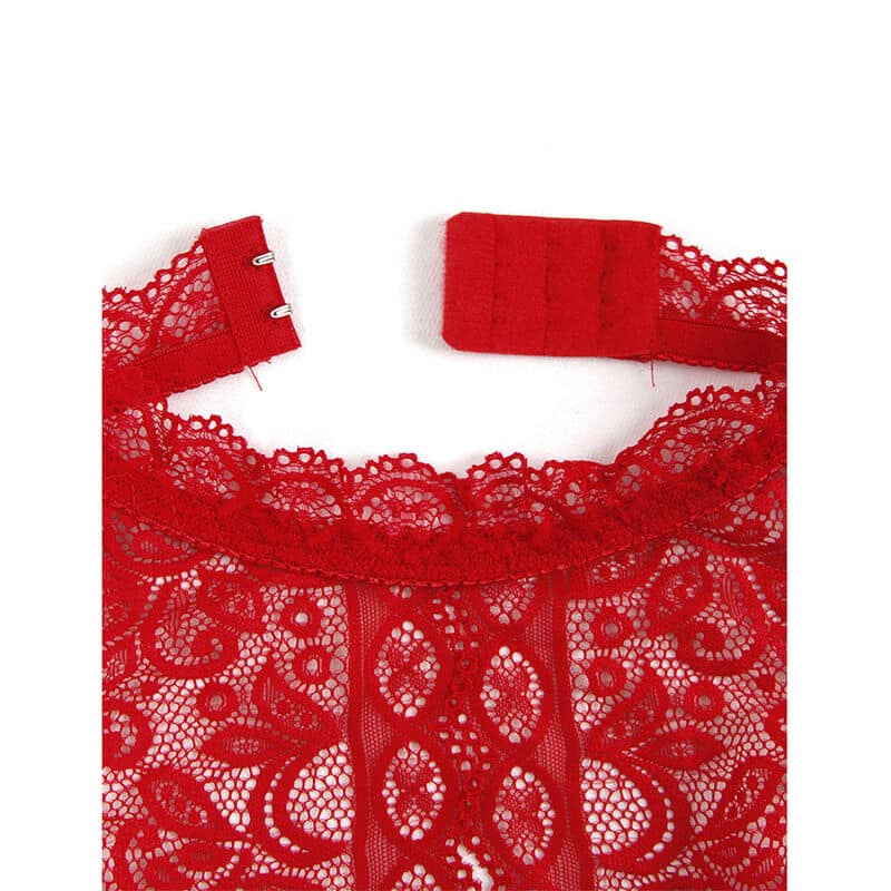 Body coupe ouverte rouge L/XL — SUBBLIME, vue 7