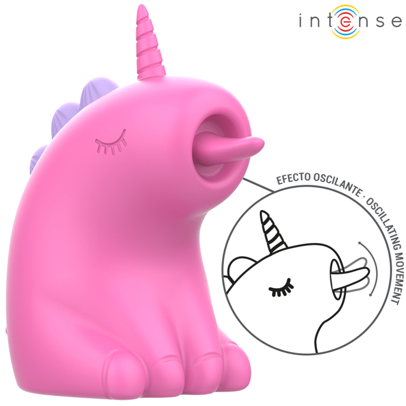 Stimulateur de langue rotatif à 360° pinkie — INTENSE