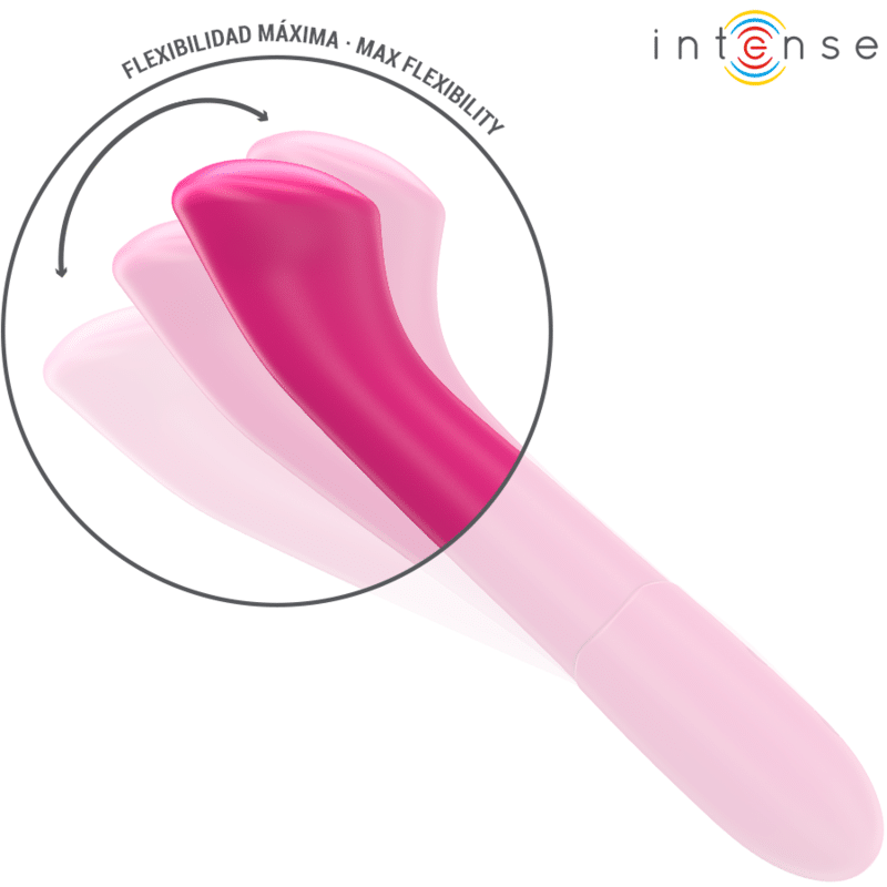 Paty 19 CM flexible 10 vibrations modèle 2 rose — INTENSE, vue 4