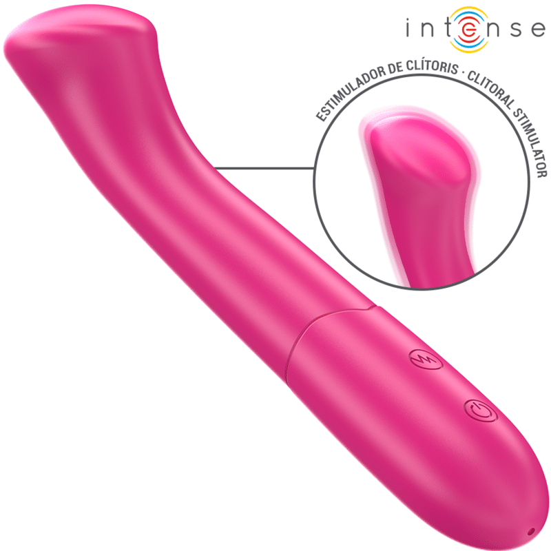 Paty 19 CM flexible 10 vibrations modèle 2 rose — INTENSE, vue 2