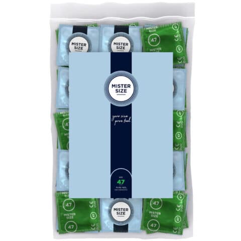 Préservatif taille XS 47 MM (100 unités) — MISTER SIZE