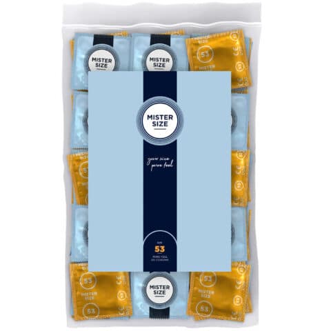 Préservatif taille M 53 MM (100 unités) — MISTER SIZE