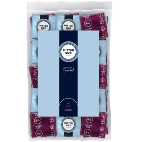 Préservatifs taille XXL 64 MM (100 unités) — MISTER SIZE