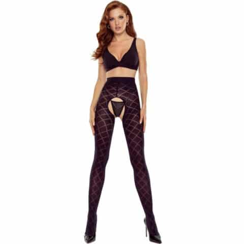 Tiopen 025 collant fourreau noir 1/2 40 DEN — PASSION
