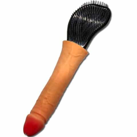 Brosse cheveux avec pénis la pointe — DIABLO PICANTE