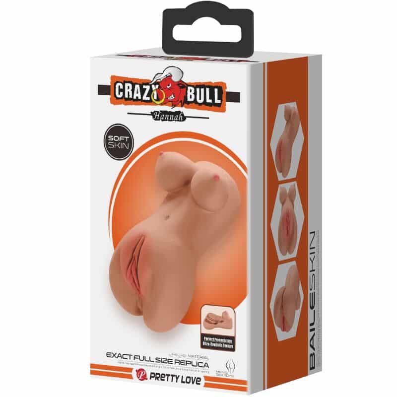 Hannah double masturbateur vagin & anus mulâtre réaliste — CRAZY BULL, vue 5