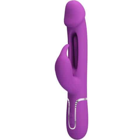 Kampas vibrateur lapin multifonction 3 en 1 violet — PRETTY LOVE