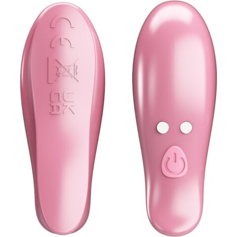 Pinces à tétons cailey 10 vibrations télécommande rose — PRETTY LOVE