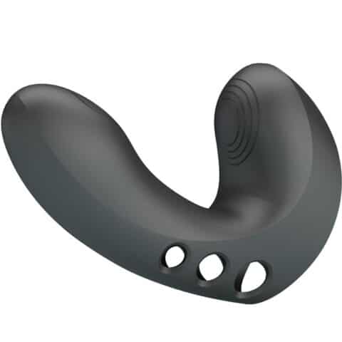 Vibrateur doigt camelia 7 vibrations noir — PRETTY LOVE