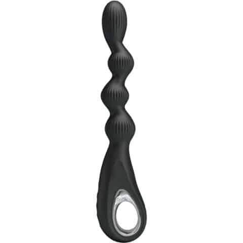 Vibrateur anal federer 12 vibrations noir — PRETTY LOVE
