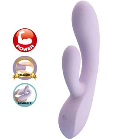 Vibrateur rosolyn rabbit 10 vibrations violet — PRETTY LOVE