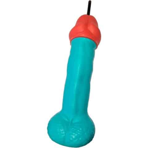 Coupe pénis en plastique bleu — DIABLO PICANTE