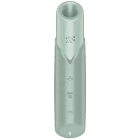 Stimulateur de clitoris naughty kiss wave aigue-marine — SATISFYER
