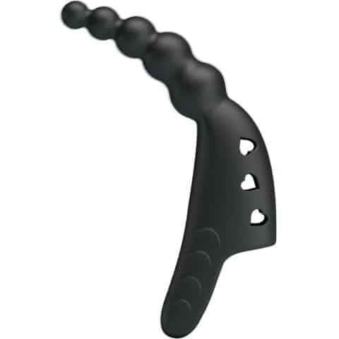 Jordin finger vibrator 10 vibrations noir — PRETTY LOVE