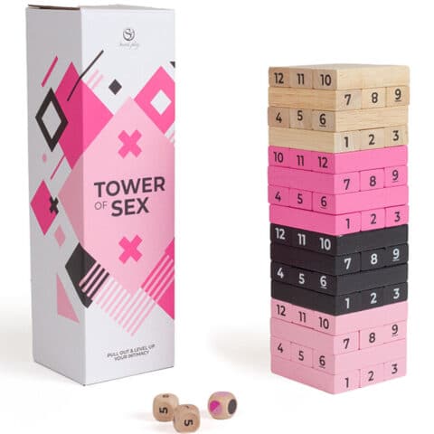 JEU en bois la tour du sexe — SECRETPLAY