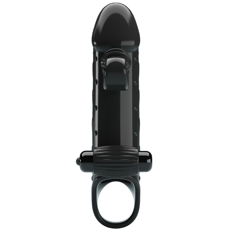 Manchon pénis vibrant noir — ROMANCE, vue 3