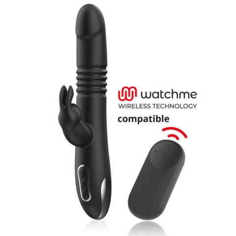 Kenji vibromasseur rabbit UP & down + télécommande watchme