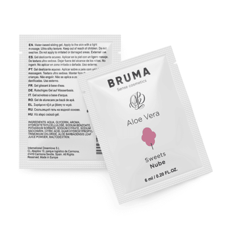 Gel glissant à l''aloe vera saveur bonbons 6 ML — BRUMA