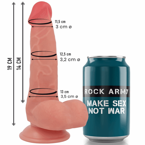Renard en silicone liquide 19 CM -O- 3,2 CM — ROCKARMY
