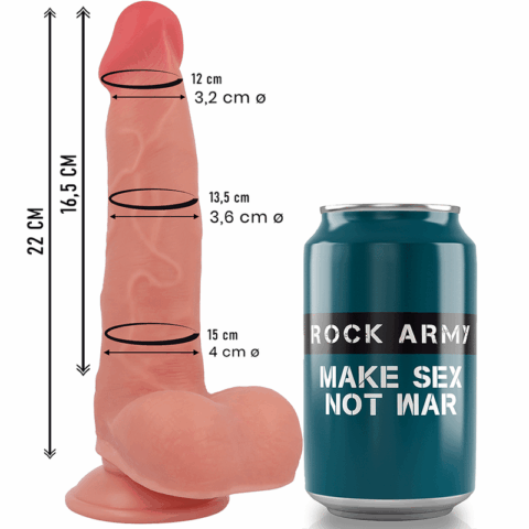 Ranger en silicone liquide 22 CM -O- 3,6 CM — ROCKARMY