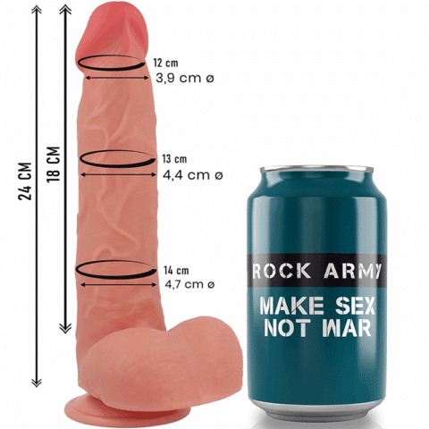 Raptor silicone liquide 24 CM -O- 4,4 CM — ROCKARMY