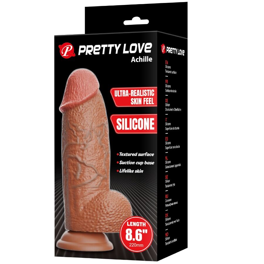 Gode ultra réaliste achille 22 CM — PRETTY LOVE, vue 8