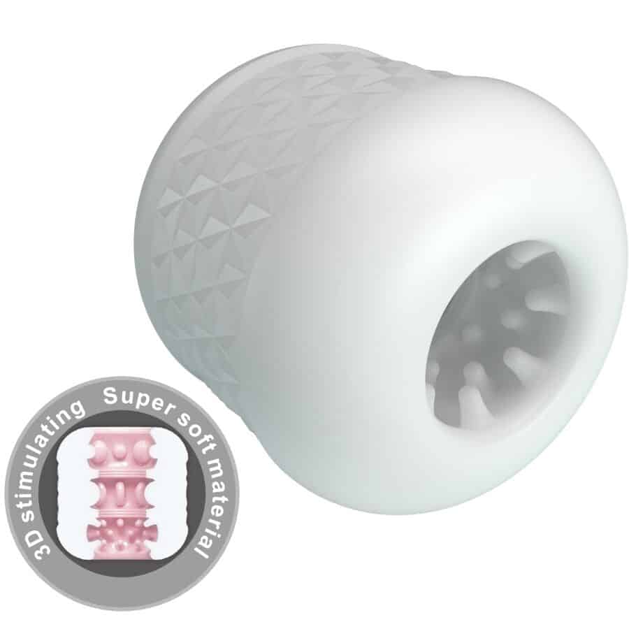 Masturbateur homme crystle blanc — PRETTY LOVE, vue 5