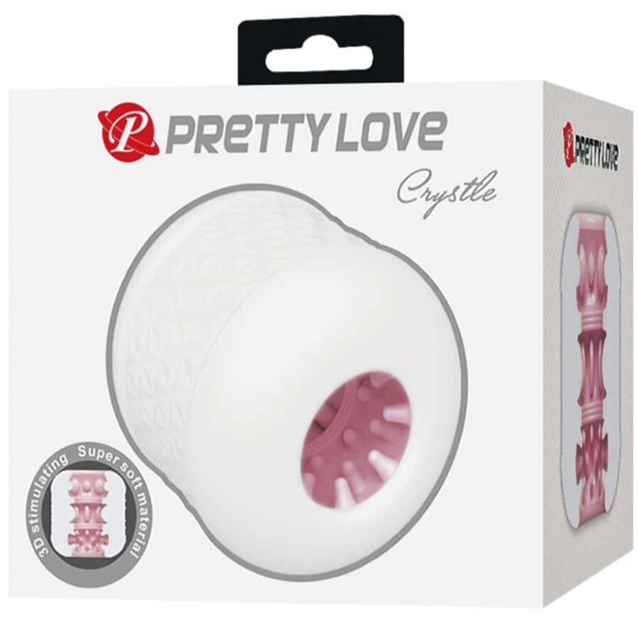 Masturbateur homme crystle blanc — PRETTY LOVE, vue 9