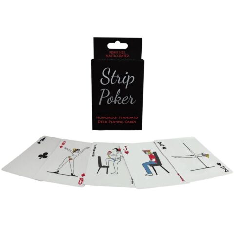 JEU de cartes humoureux de strip poker — KHEPER GAMES