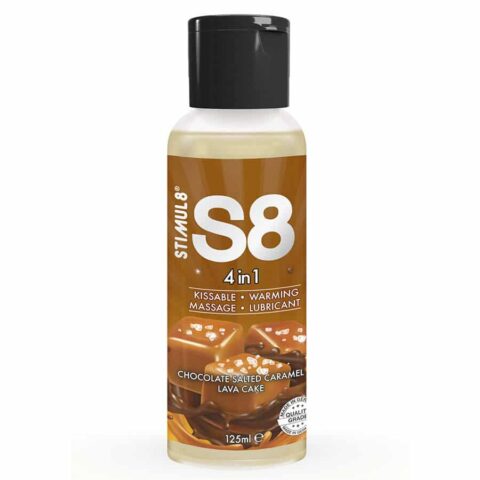 S8 lubrifiant dessert 4 en 1 chocolat et caramel salé 125 ML