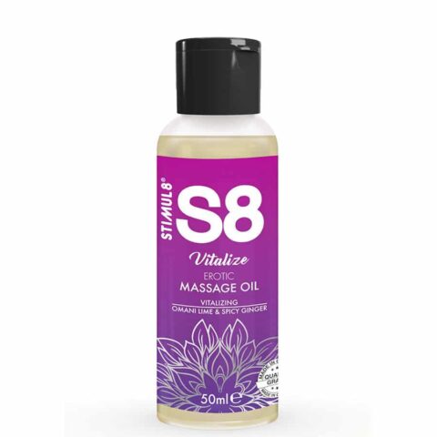 S8 vitalize huile de massage érotique citron vert 50 ML — STIMUL8