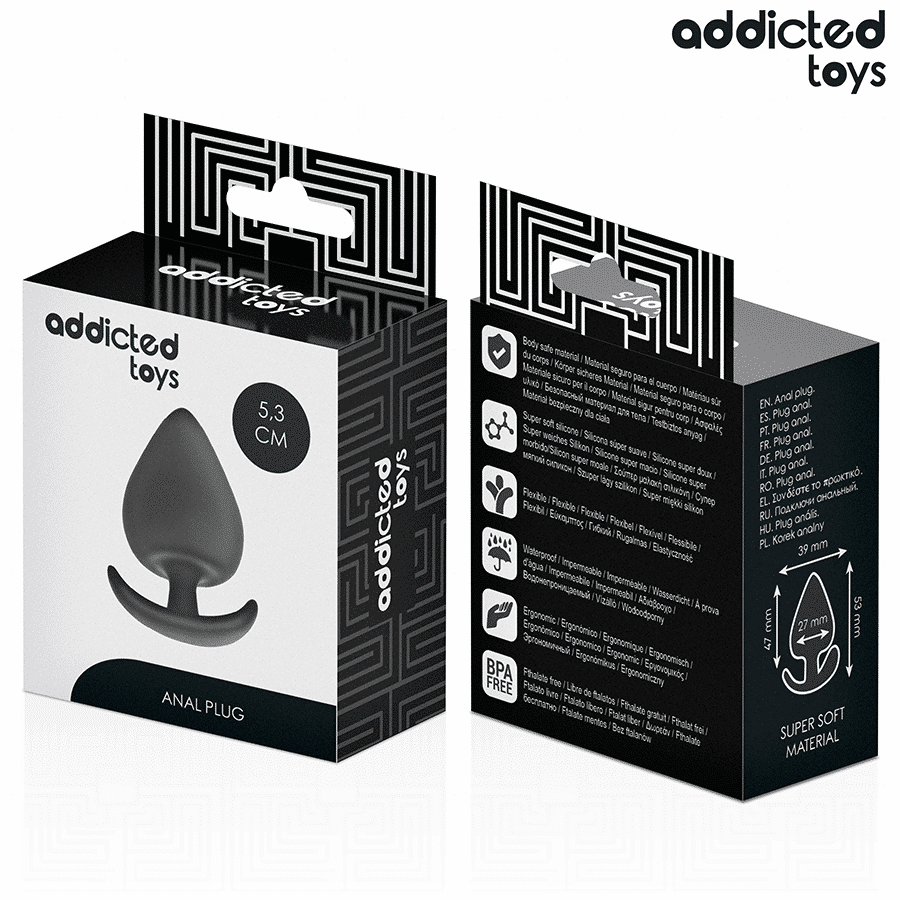 Plug anal taille S 5,3 CM — ADDICTED TOYS, vue 7