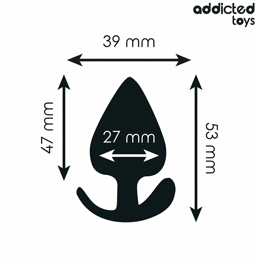 Plug anal taille S 5,3 CM — ADDICTED TOYS, vue 4