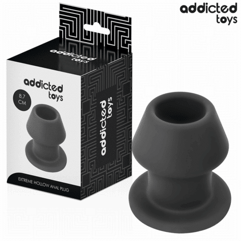 Plug anal creux extrême taille M 8,7 CM — ADDICTED TOYS