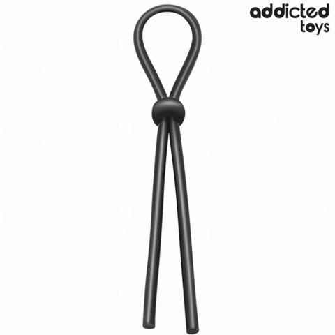 Corde en silicone pour le pénis à boucle unique — ADDICTED TOYS