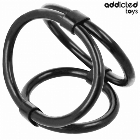 Anneau pénis triple — ADDICTED TOYS